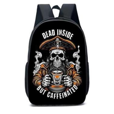 Imagem de MOCHILA ESCOLA INFANTIL JUVENIL ANIME DEAD INSIDE-Unissex