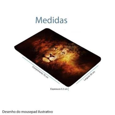 Imagem de Mousepad Extra Grande Com Base Antiderrapante - Exbom