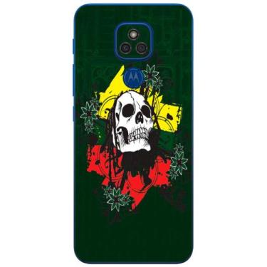Imagem de Capa Adesivo Skin024 Verso Para Motorola Moto E7 Plus (2020) - KawaSki