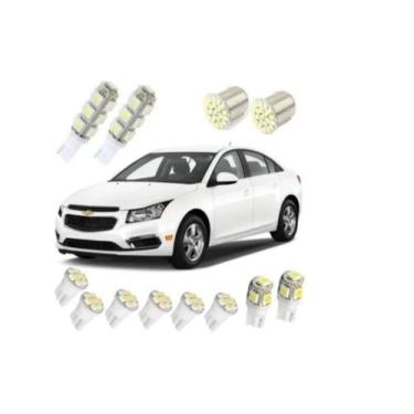 Imagem de Kit Lampada Led Chevrolet Cruze Gm Sedan Hatch - Blue Lion