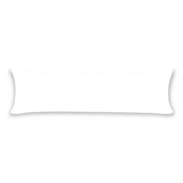 Imagem de 1 Fronha Travesseiro de Corpo Xuxão 1,30 x 40cm Com Zíper Algodão 180 