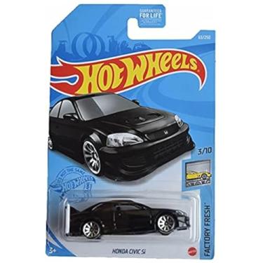 Imagem de Hot Wheels Honda Civic Si, [Black] 63/250 Factory Fresh 3/10