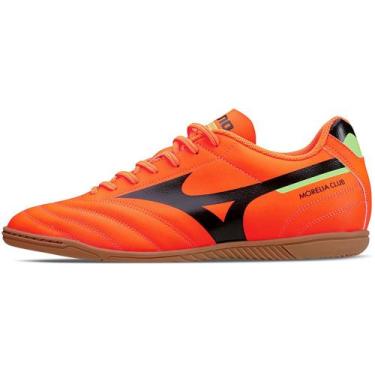 Imagem de Chuteira Futsal Masculina Mizuno Morelia Club IN, Laranja, 40