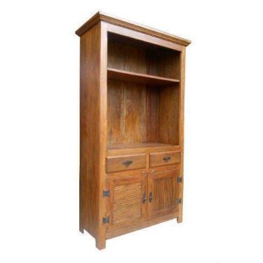 Imagem de Estante Rústica Margot Em Madeira Demolição - Cód 2205 - Barrocarte