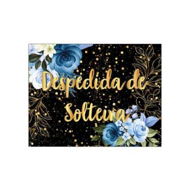 Imagem de Painel de Festa Horizontal 1,55 X 1,20 - Despedida de Solteira Flores 