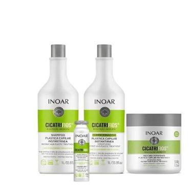 Imagem de Inoar Cicatrifios - Kit Completo 4 Produtos