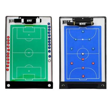 Imagem de Kit 2 Pranchetas Táticas Profissionais Futebol Futsal KIEF