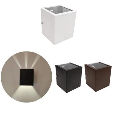 Imagem de Arandela Externa Efeito 1 Foco 3 Fachos Parede Muro Ar1213 - IDEALLUME