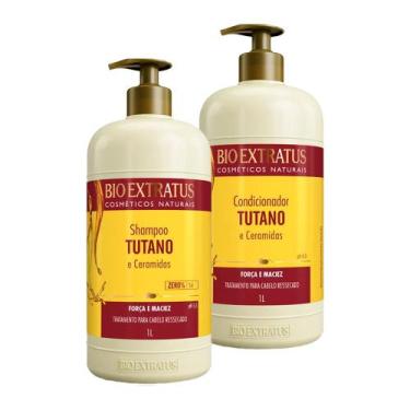 Imagem de Kit Tutano Shampoo E Condicionador Bio Extratus - 1l