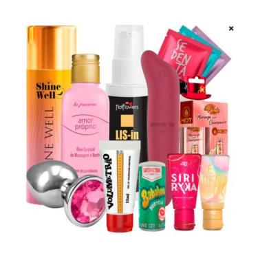 Imagem de Kit Erótico com 13 Itens - Diversas