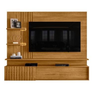 Imagem de Painel Home Suspenso Atena para TV até 65 - Madetec, Cumaru