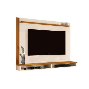 Imagem de Painel DAV 1,40m Para TV Até 55'' Tampo em MDF Com Bordas Laqueadas e 