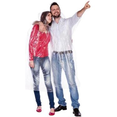 Imagem de Capa de Chuva Descartável Transparente Unisex - Nikokit Av