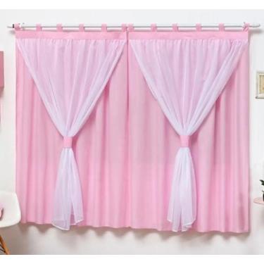 Imagem de Cortina De Bebê Novo Modelo Com Voil 2 Metros - BruceBaby Bordados, Ro