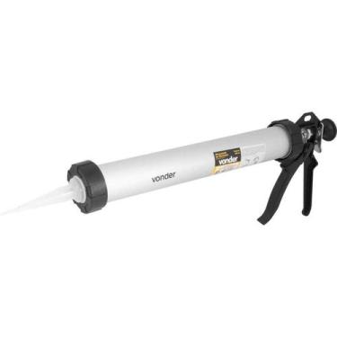Imagem de Pistola P/ Aplicar Silicone Alumínio 600ml 3599006006 Vonder
