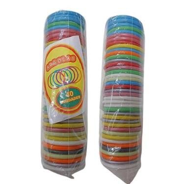 Imagem de 3 pacote com 40 argola para balão. - Romã Atacado