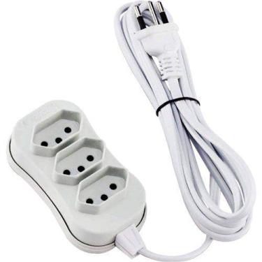 Imagem de Extensão Force Line 3 Tomadas com 10M Un