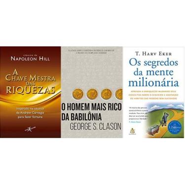 Imagem de KIT 3 LIVROS A chave mestra das riquezas  + O homem mais rico da Babil