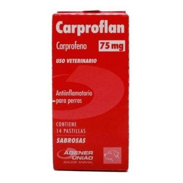 Imagem de Carproflan 75 Mg Para Cães 14 Comprimidos - Agener