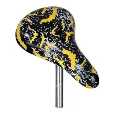 Imagem de Selim Mirim Banco Para Bicicleta Infantil Aro 12 16 20 Kalf, Morcego