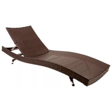 Imagem de Espreguiçadeira Bona em Alumínio Para Piscina, Jardim Trama Original, 