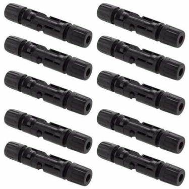 Imagem de Conector MC4 P/ Painel Cabo Solar 4 a 6mm 30A - C/ 15 Pares - DGTEC / 