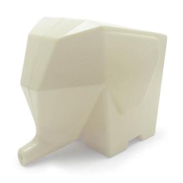 Imagem de Porta Talheres Escorredor Elefante Vaso Porta Trecos - Yaay, Creme