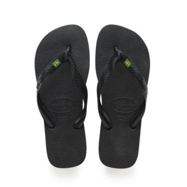 Imagem de Chinelo Havaianas Unissex Brasil 35/36 Preto