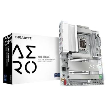 Imagem de Placa Mãe Gigabyte Z890 AERO G WIFI 7 (LGA 1851/4xDDR5/Thunderbolt 4/USB4 TYPE-C/HDMI/M.2/2x2.5GbE