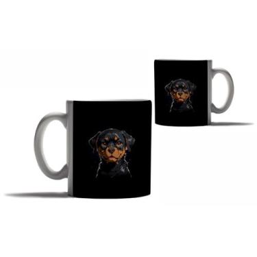 Imagem de Caneca Personalizada Presente Cachorros Raça Rottweiler Amor - Enjoy S