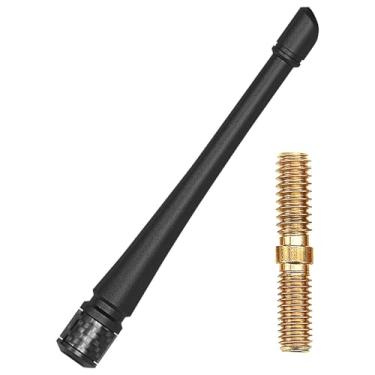 Imagem de Antena de rádio para carro,Antena de rádio para carro,Antena de rádio de caminhão de borracha de 7 polegadas | Antena digital para carro curto, substituição à prova d'água, rádio am fm, amplificadores