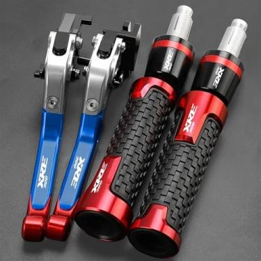 Imagem de TWENOW Guiador de freio de embreagem de motocicleta para XRE 300 XRE300 2022 2023 acessórios de motocicleta extensíveis ajustáveis xre300 alavancas de embreagem de freio extremidades de guidão (XRE300