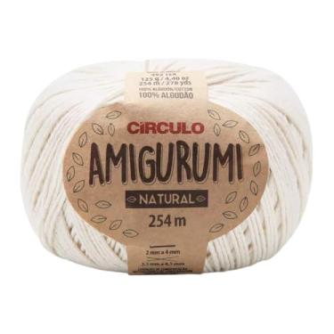 Imagem de Fio Amigurumi Linha Novelo 254m 125g 0020 NATURAL
