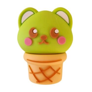 Imagem de Apontador casquinha de sorvete de urso (Verde)