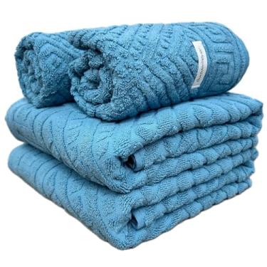 Imagem de Jogo De Banho Gigante Buddemeyer - Toalha Banhão Olimpo Jacquard - 100% Algodão - Kit 4 Peças