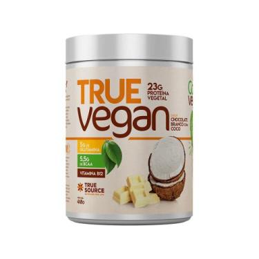 Imagem de True Vegan Chocolate Branco Com Coco - True Source 418g