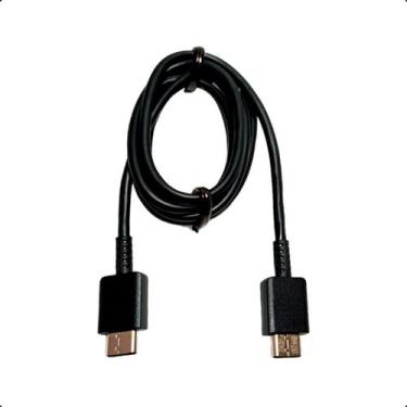 Imagem de Cabo Tipo C Para Tipo C Samsung Galaxy S8 Plus SM-G955 Preto