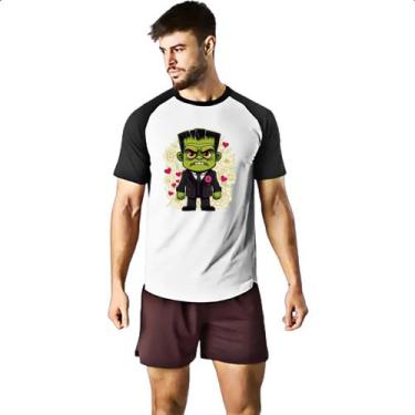 Imagem de Camiseta Raglan Noivo Frankenstein - Alearts, P