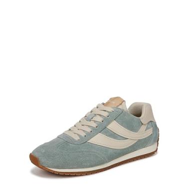 Imagem de Vince Tênis feminino Oasis Runner-w, Couro verde/branco sálvia amarga, 35