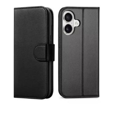 Imagem de Capinha Capa Carteira Flip Luxo Para Ipphone 16 Normal