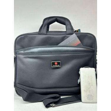 Imagem de Pasta maleta executivo Notebook 14 nylon Masculino - NoBrand, Preto