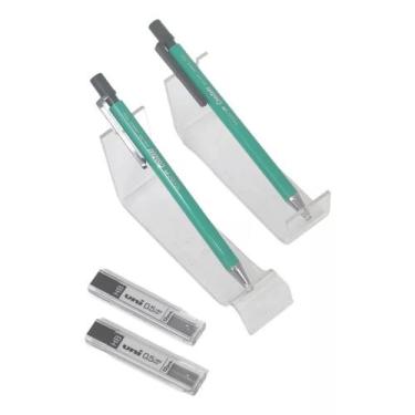 Imagem de Antiga Lapiseira Tombow  Japan 0.5mm Verde Nova Sem Uso