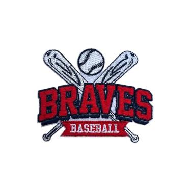 Imagem de LEMEPINZ Patch de taco de beisebol, patch de ferro tamanho 7,6 cm ou costurados para mochilas, jeans, chapéus, roupas, remendos bordados de beisebol, patch bordado para mãe de beisebol, presentes para