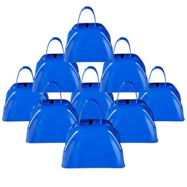 Imagem de Chocalhos de Metal ArtCreativity - 12 Unidades - 7,62 cm - Azul