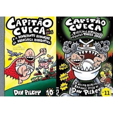 Imagem de Capitão Cueca Do Volumes 10 E 11 - Dav Pilkey - COMPANHIA DAS LETRAS