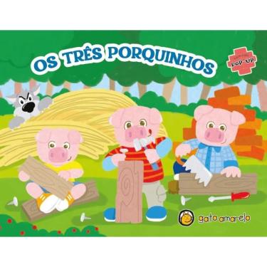 Imagem de Livro com Pop-Up - Os Três Porquinhos