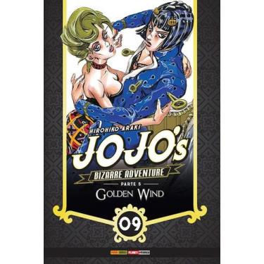 Imagem de Livro - Jojo's Bizarre Adventure Parte 5: Golden Wind Vol. 09