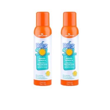 Imagem de Kit: Pós Sol Infantil Refrescante 150 ml Babydeas 2 Unidades