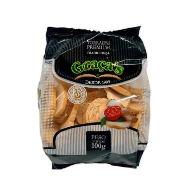 Imagem de Torrada Tradicional Graças - 100g