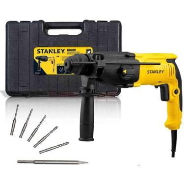 Imagem de Martelete Perfurador Rompedor Elétrico 3em1 Sds Plus 800w 26mm Stanley